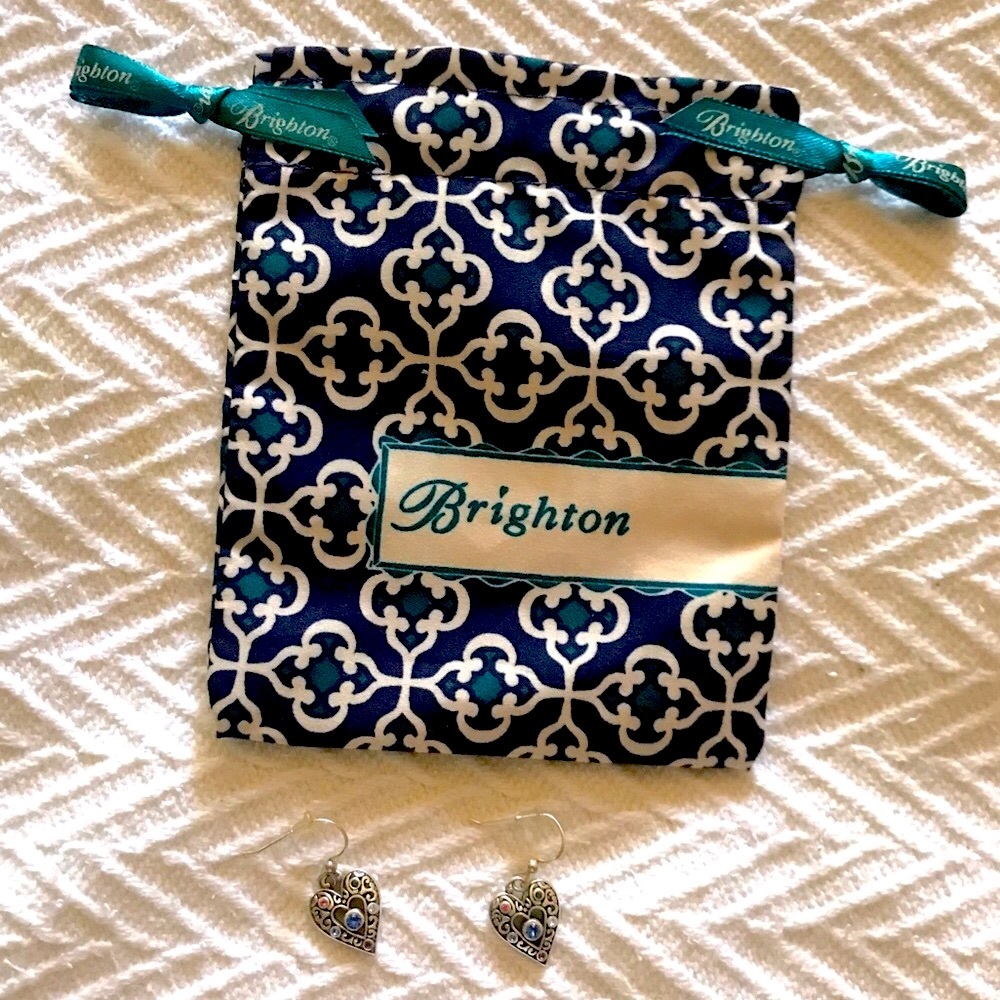 NWOT Brighton Elora Heart Earrings 💎 💎